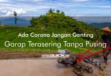 ADA CORONA JANGAN GENTING, GARAP TERASERING TANPA PUSING