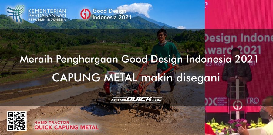 Meraih Penghargaan Good Design Indonesia 2021, CAPUNG METAL makin disegani