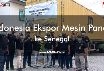 Indonesia Ekspor Mesin Panen ke Senegal