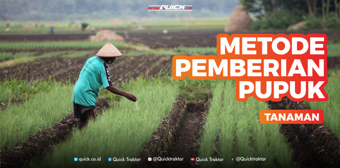 Metode Pemberian Pupuk pada Tanaman