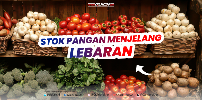 Stok Pangan Nasional Aman Menjelang Lebaran