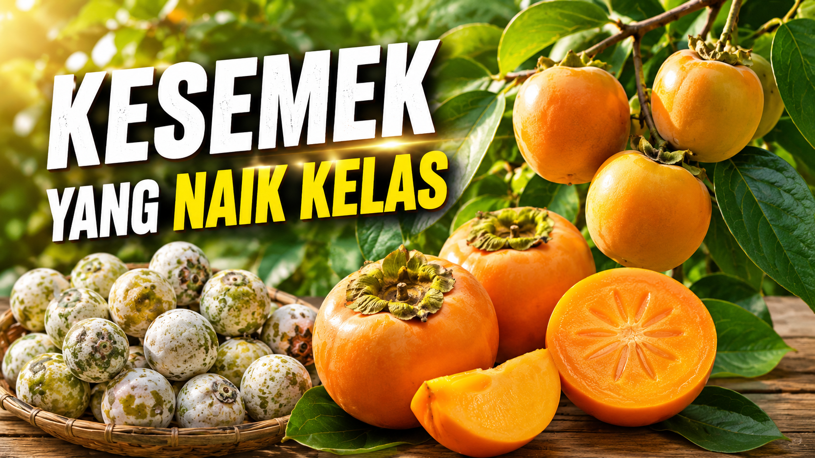 Kesemek yang Kembali Naik Kelas